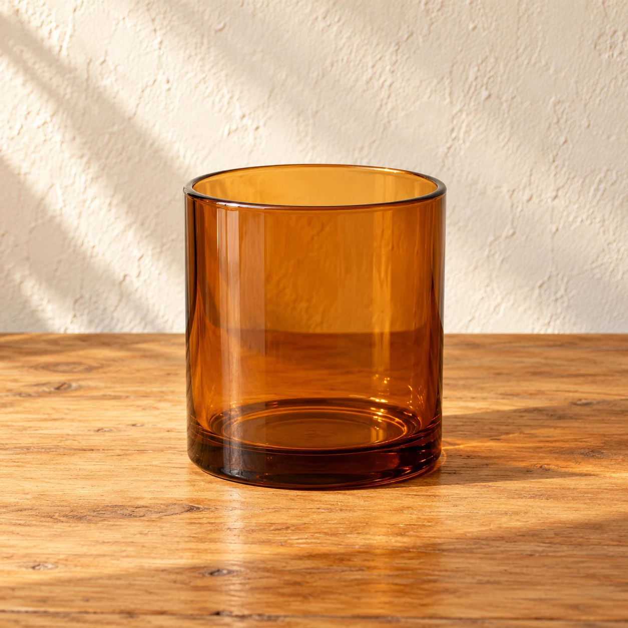 Amber Candle Vessel